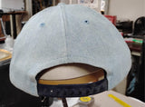 Vintage Joy Global Mining Machinery Hat Cap Denim Northeast Region Embroidered