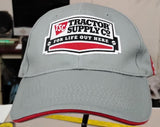 Tractor Supply Co Men's Gray 'For Life Out Here' Strapback Hat Cap