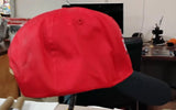 Antique Gravely Power Hat VTG Snapback Two Tone Red/Black Tractor Collector Cap