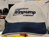 Vtg Connecticut Winpump Company Winsupply Snapback Hat Trucker Cap Two-Tone CT