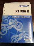 NOS 1982-1983 Yamaha XT550 Service Manual OEM Repair Shop Guide