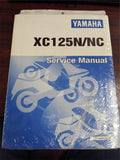 1985 Yamaha Riva 125 Service Manual XC125N XC125NC OEM Repair
