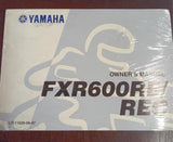 1993 Yamaha FZR600 Owner's Manual FZR600RE FZR600REC OEM NOS