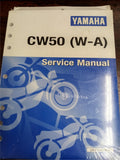1989-1990 Yamaha Zuma 50 CW50 Service Manual OEM  BWs Repair NOS