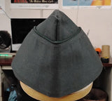 Vintage 1971 US Army Garrison Cap Vietnam Era AG-344 Trop Poly/Wool Size 7