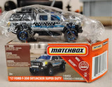 Matchbox 17 Ford F-350 Skyjacker Super Duty Police Truck Diecast 1:64 New In Box