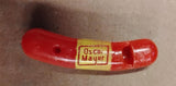 Vintage Oscar Mayer Wienermobile Weiner Hot Dog 2" Plastic Promo Whistle