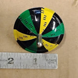 Vintage DRE 888 Magnetic Magic Spinning Top Tin Toy Complete w/ Box & Snakes