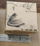 Vintage DRE 888 Magnetic Magic Spinning Top Tin Toy Complete w/ Box & Snakes