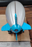 Vintage Buddy L Brute 4943D Goodyear Blimp 4.5” Silver Blue Made in Japan 1977