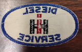 Diesel Service International Harvester IH Patch Authentic Vintage Embroidered
