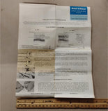 Vtg Brown & Sharpe 599-1 Slant/Line Micrometer 0-1" .0001 w/ 1967 Receipt & Box