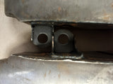 Harley Softail Heritage Fatboy Gas Tank Flat side 84-99 Aircraft Caps 5 gal Chop
