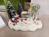 Holiday Living Christmas Musical Lighted Winter Vacation Scene #0477384