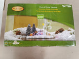 Holiday Living Christmas Musical Lighted Winter Vacation Scene #0477384