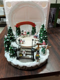 Holiday Living Christmas Musical Ice Skating Park #0351504 LED Lighted Animated