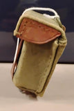Mosin Nagant Ammo Pouch POLISH Canvas Leather m91 7.65X54R Military Army 50's