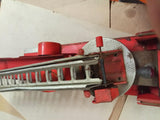 Vtg 1950s Doepke Model Toys Rossmoyne Aerial Ladder Fire Truck American LaFrance