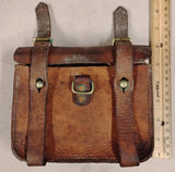 WWI 1915 Canadian Dismounted Pattern Leather Ammunition Pouch - Oliver Equipment