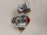 Guide DH-49 Style Bullet Taillight Red Lens Vintage Harley Panhead Knucklehead