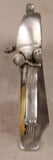 Vintage Spoontiques Pewter Motorcycle Desk Clock Figurine Quartz  Collectible