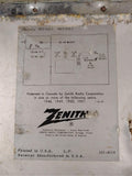 Zenith Trans-Oceanic Royal 1000 Vintage Shortwave Radio Receiver  Tested Working
