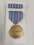 VTG WWII US Military American Campaign Medal & Ribbon Bar Set