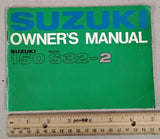 Suzuki S32-2 150 1971 Factory Genuine Owners Supplement Service Manual