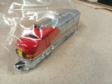 1997 Hallmark Keepsake Ornament 1950 Santa Fe F3 Diesel Locomotive Lionel #2 NIB