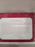1997 Hallmark Keepsake Ornament 1950 Santa Fe F3 Diesel Locomotive Lionel #2 NIB