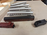 HO Scale PRR Pennsylvania Railroad 7-Piece Passenger Train Set - GG1 Consist
