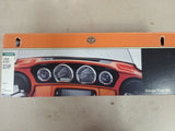 OEM Harley Chrome Gauge Speedo Tach Dash Bezel Trim 14^ Touring FLHX Street Glid