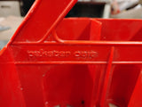 Vintage Coca-Cola Red Plastic 8 Bottle Carrier One Pint Size Coke Crate Holder