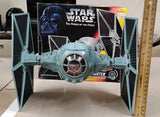 1995 Star Wars POTF TIE Fighter Vehicle Kenner Ejecting Wings Complete