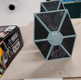1995 Star Wars POTF TIE Fighter Vehicle Kenner Ejecting Wings Complete