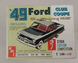 AMT 1969 Ford Club Coupe Model Kit Box Only 1/25 3in1 Vintage Damaged