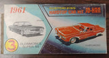 Jo-Han 1961 Oldsmobile Super 88 Model Kit Box Only 3in1 Vintage Damaged