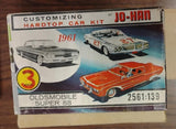 Jo-Han 1961 Oldsmobile Super 88 Model Kit Box Only 3in1 Vintage Damaged