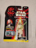 Star Wars Episode 1 Figures Lot Qui Gon Jinn Obi Wan Kenobi Watto CommTech