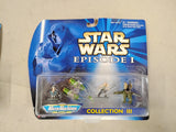 Star Wars Episode 1 Micro Machines Pod Racer Pack Collection III Lot Galoob