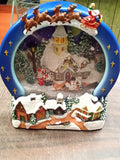 Holiday Living Musical Snowy Church Scene 0477400 Christmas LED AS-IS UNTESTED