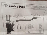 Harley 93-06 Oil Filler Spout & Cam Cavity Vent Kit 62453-02 Wrinkle Black