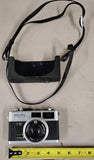 Vintage 1960s Minolta Hi-Matic E 35mm Rangefinder Camera + Original Case Parts