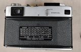 Vintage 1960s Minolta Hi-Matic E 35mm Rangefinder Camera + Original Case Parts