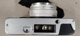 Vintage 1960s Minolta Hi-Matic E 35mm Rangefinder Camera + Original Case Parts