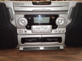 Emerson MS9825 Stereo System 3-Disc CD Changer Dual Cassette Player AM/FM Radio