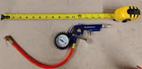 JobSmart Air Tire Inflator Gauge Air Chuck Compressor Hose PSI Tool