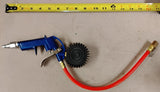 JobSmart Air Tire Inflator Gauge Air Chuck Compressor Hose PSI Tool
