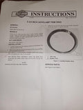 Harley-Davidson Visor Style Headlamp Trim Ring 5 3/4" 69735-05 Sportster Dyna FX
