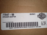1998-2013 Harley Touring Front Speaker Adapter Grille  5.25" OEM 77047-98